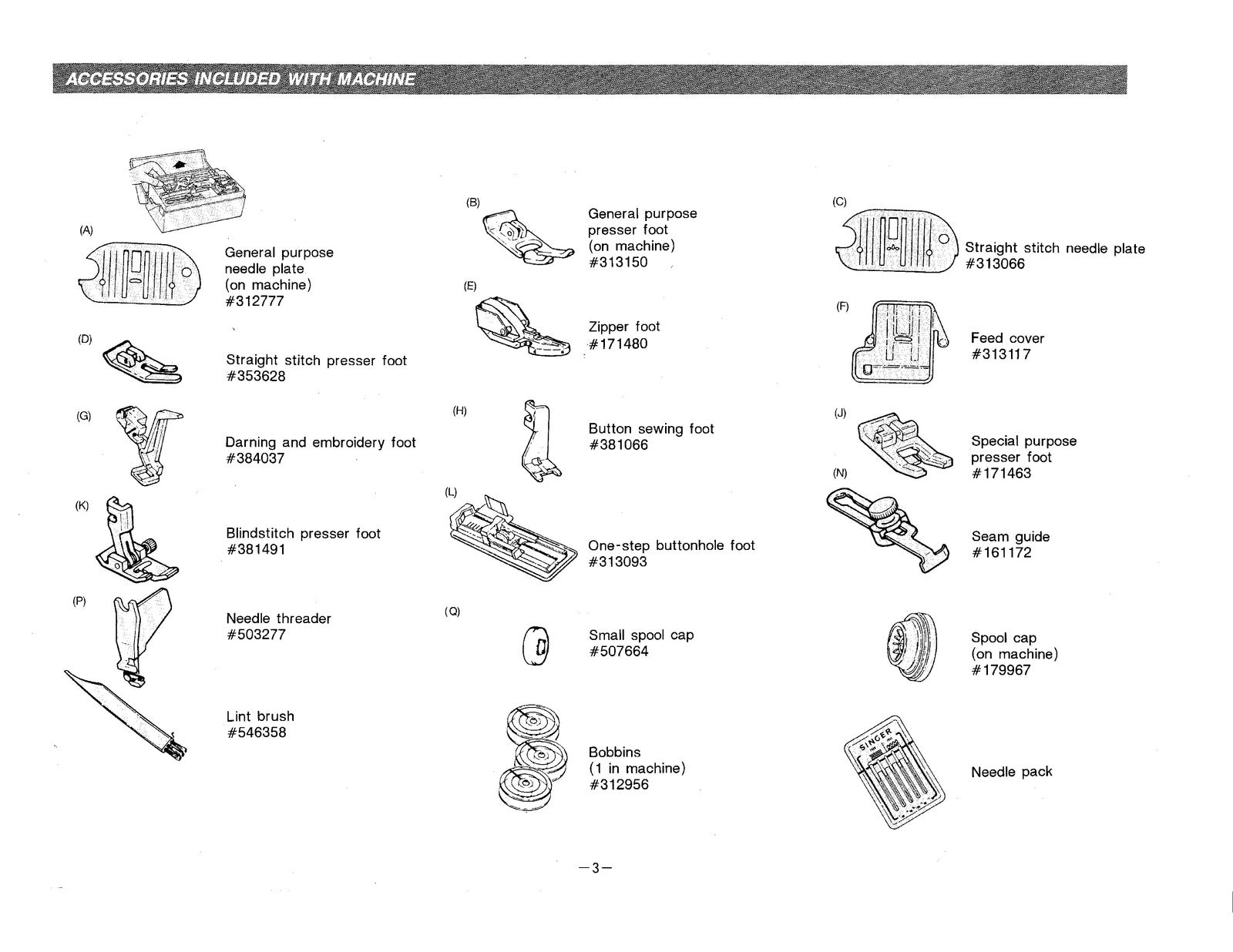SINGER 9224 9217 Sewing Machine Instruction Manual - WIRE BOUND - TOUGH COVERS