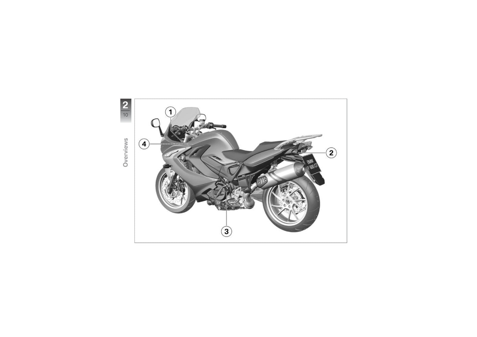 BMW F 800 GT Motorcycle Riders Manual 2017 - STEEL WIRE BOUND - TOUGH COVERS