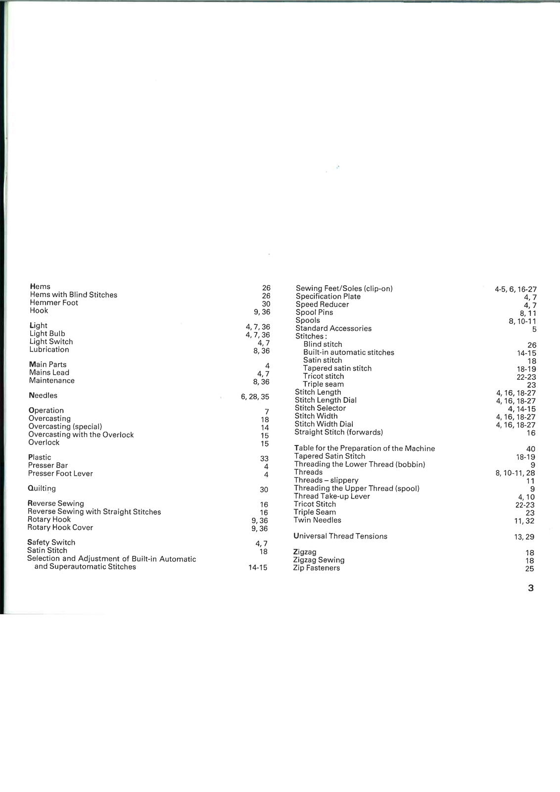 ELNA 500 TX Electronic Sewing Machine Operators Manual BUNDLE - WIRE BOUND