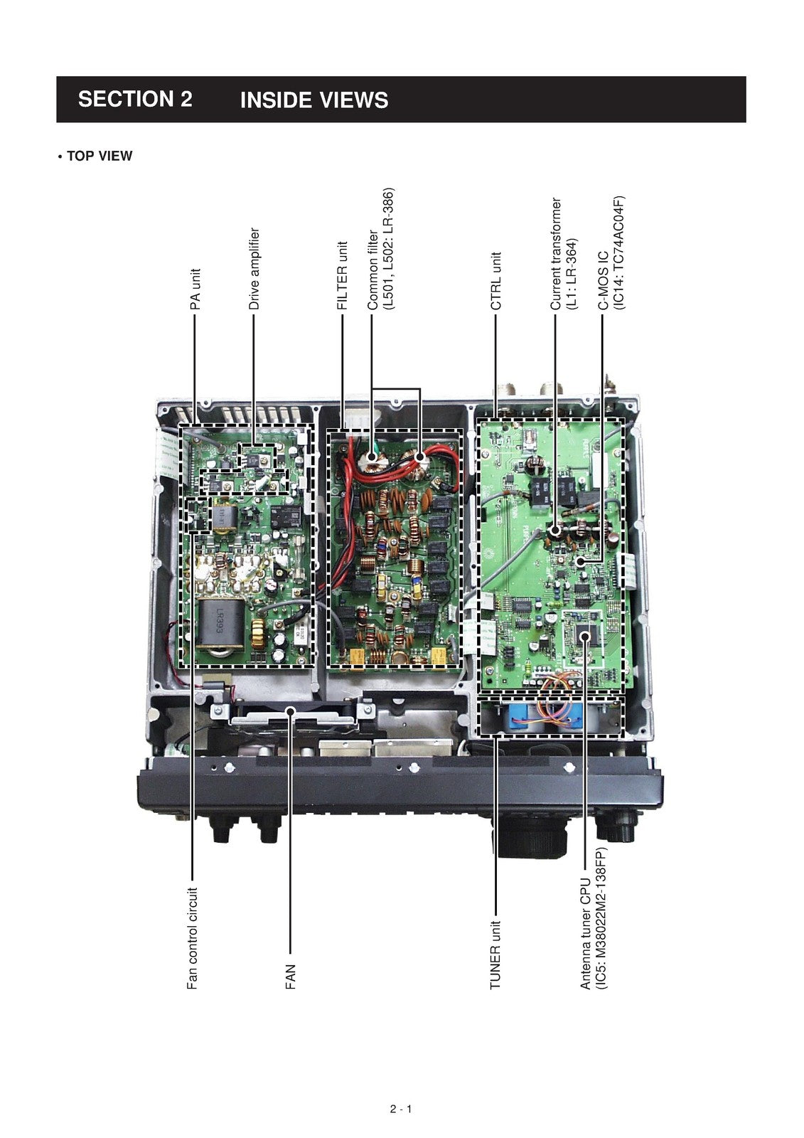 ICOM IC-756PROII HF 50MHz Transceiver Service Manual - BOUND - COVERS - FOLDOUTS