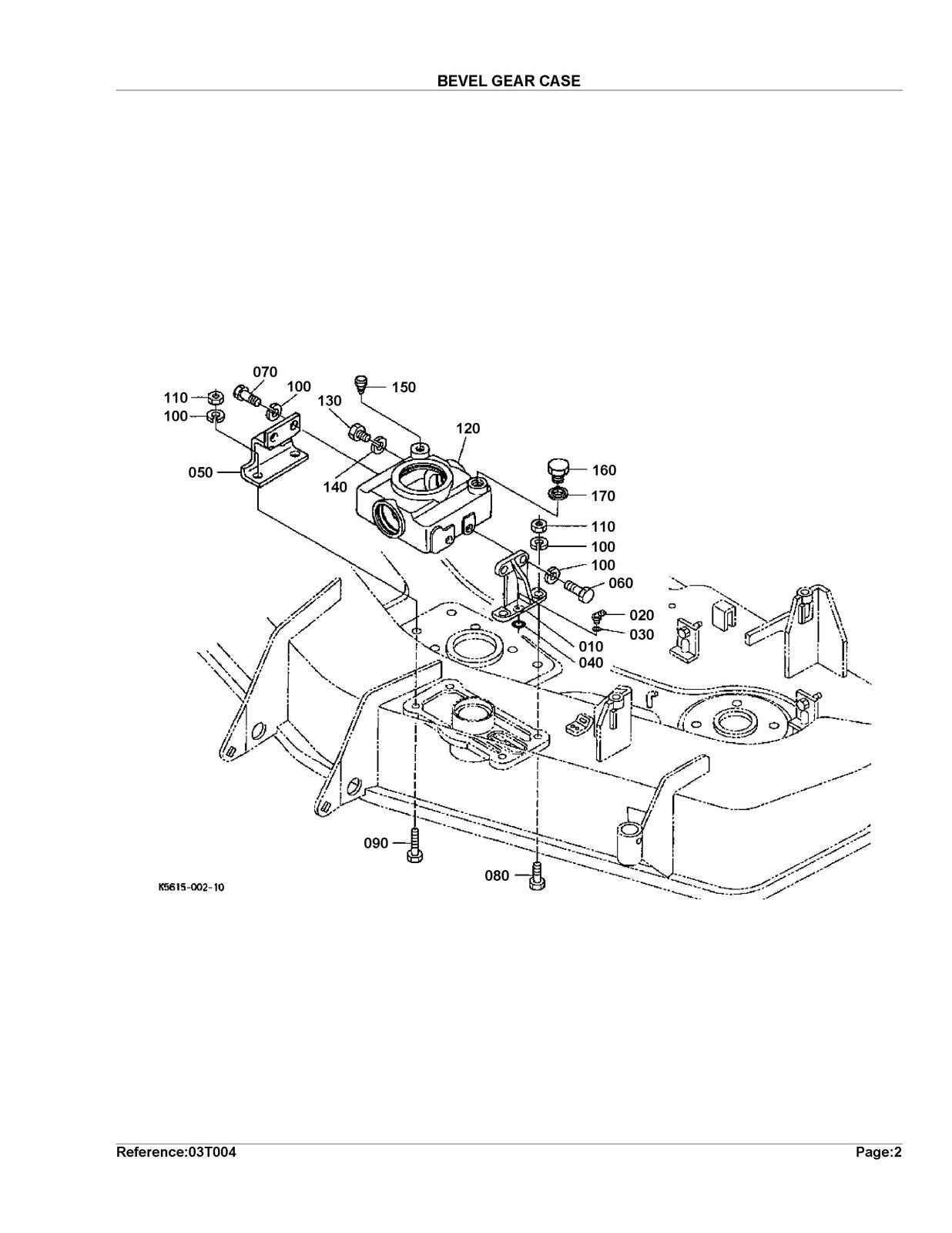 KUBOTA RCK60-21Z 60in Mower Parts Manual - STEEL WIRE BOUND - PROTECTIVE COVERS