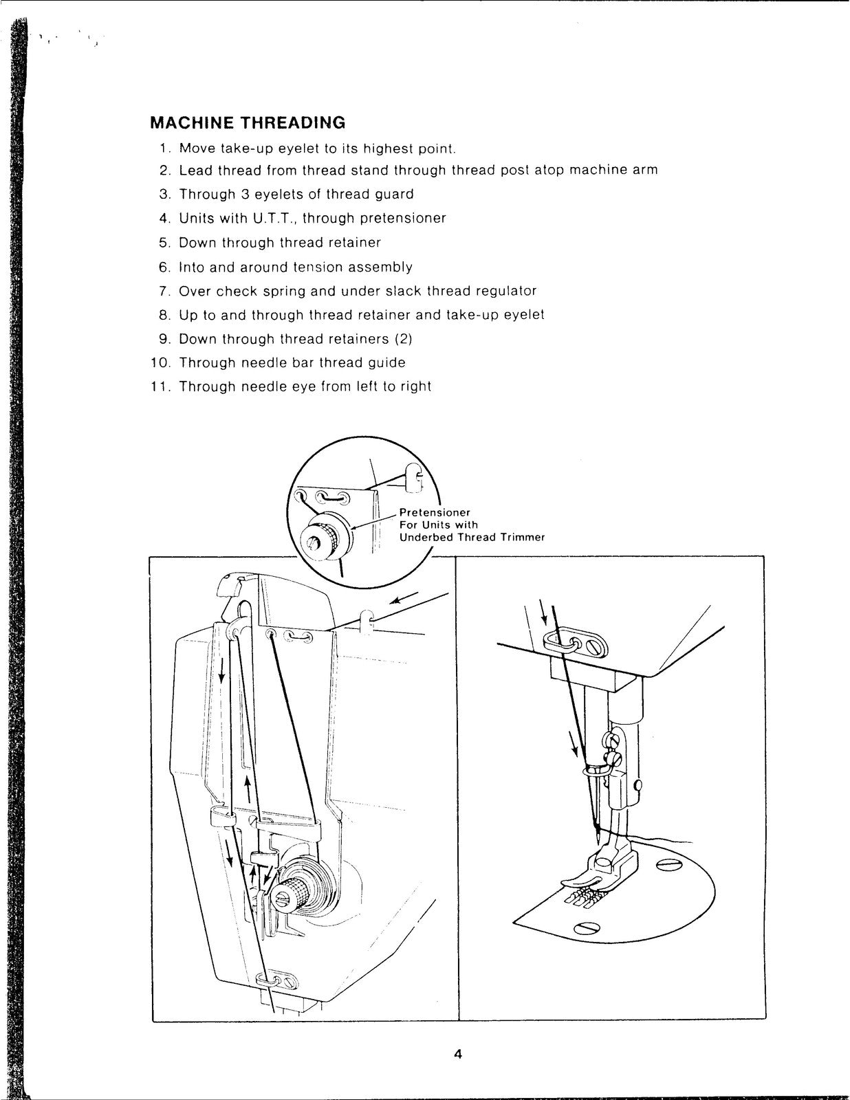 SINGER 121D 121C Sewing Machine Service Manual - STEEL WIRE BOUND - TOUGH COVERS
