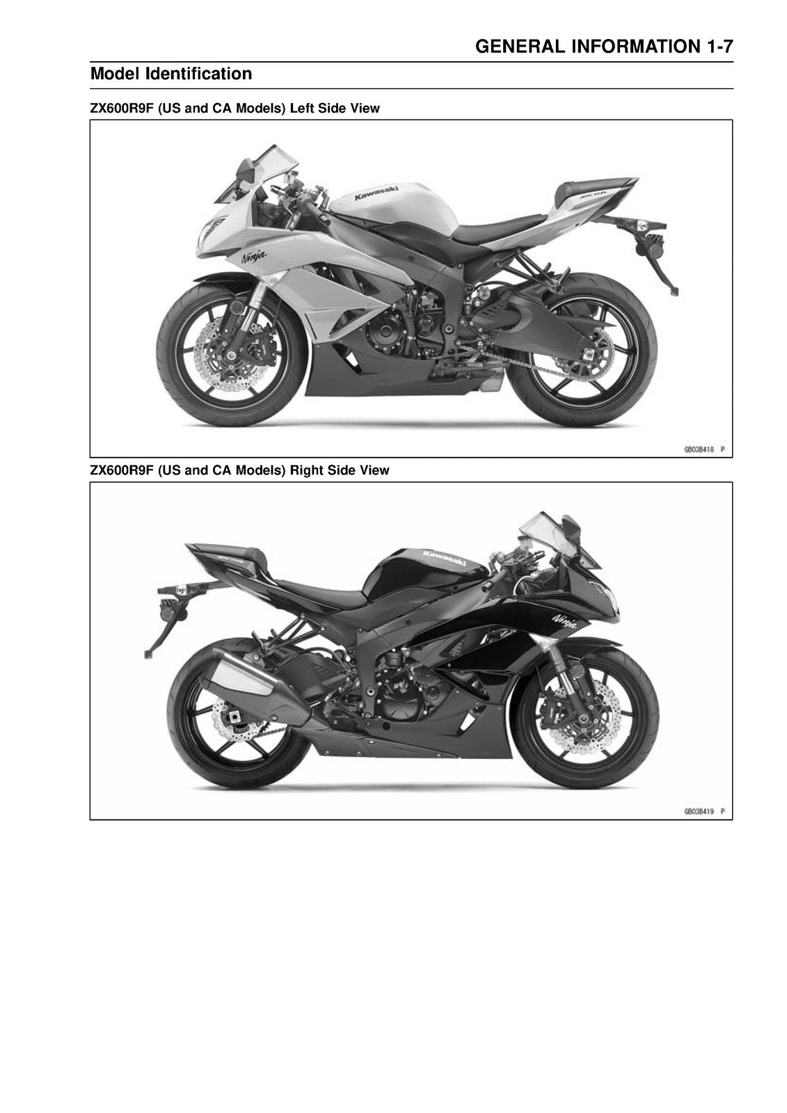 KAWASAKI NINJA ZX-6R 2008 Copyright SERVICE MANUAL - WIRE BOUND - TOUGH COVERS