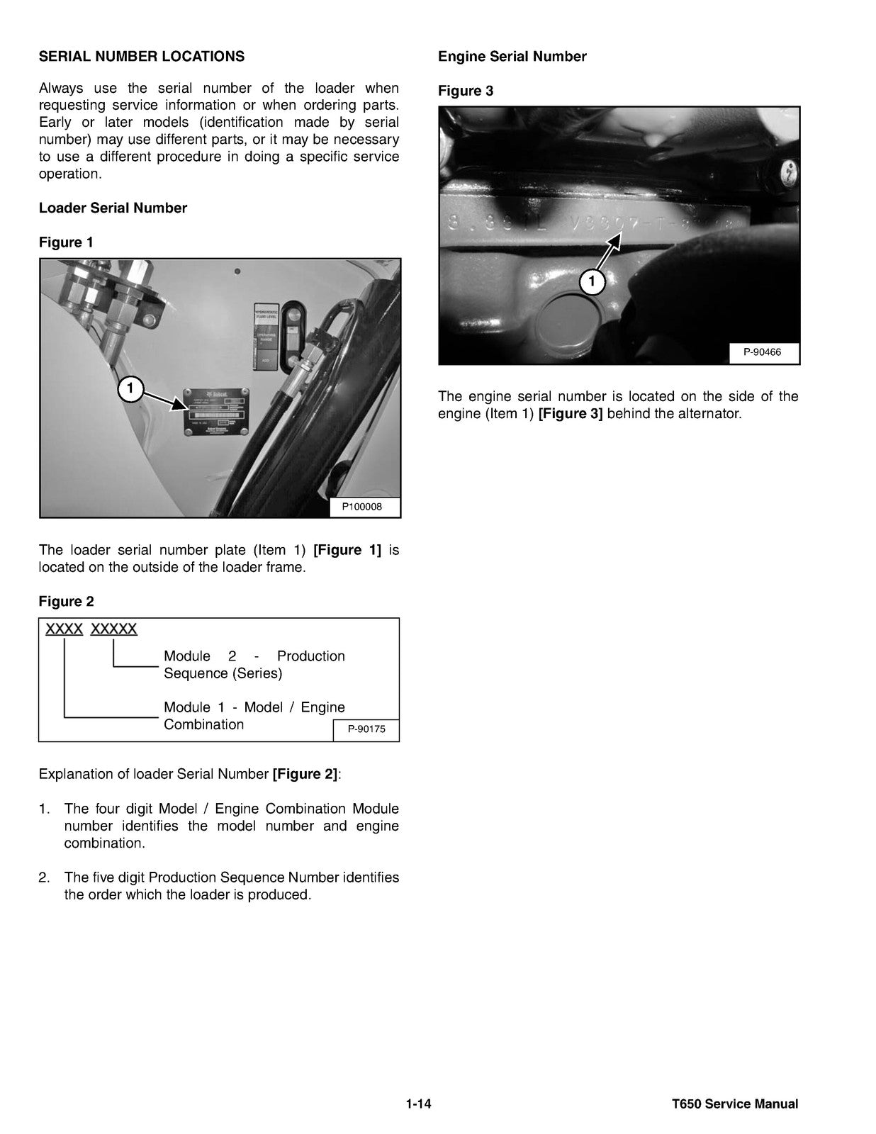 BOBCAT T650 COMPACT TRACK LOADER SN A3P011001 UP SERVICE MANUAL, FOLDOUTS