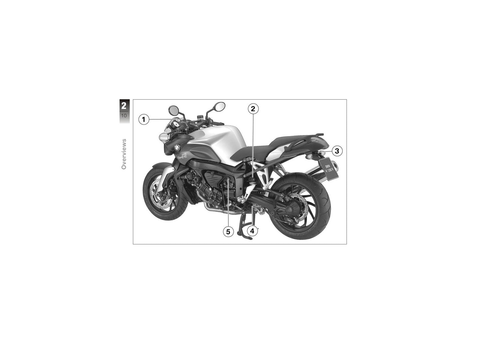 BMW K1200R Motorcycle Riders Manual US Model - STEEL WIRE BOUND - TOUGH COVERS
