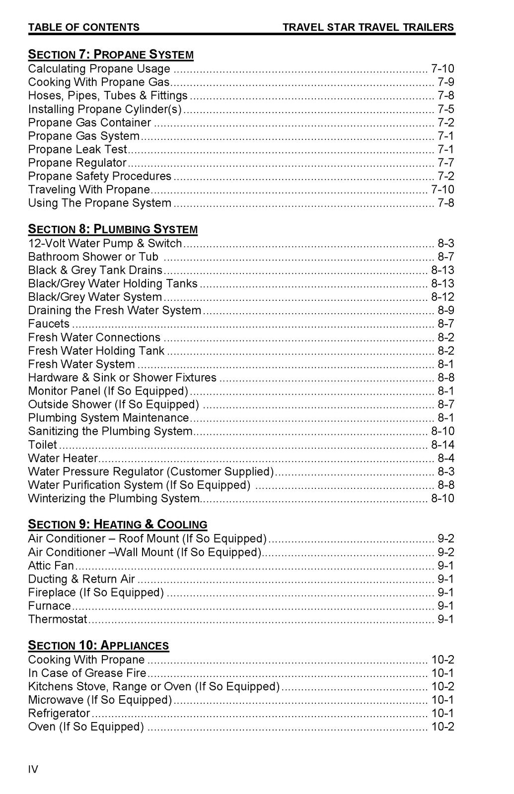 STARCRAFT Travel Star Travel Trailer Owners Manual 2015 - WIRE BOUND - COVERS