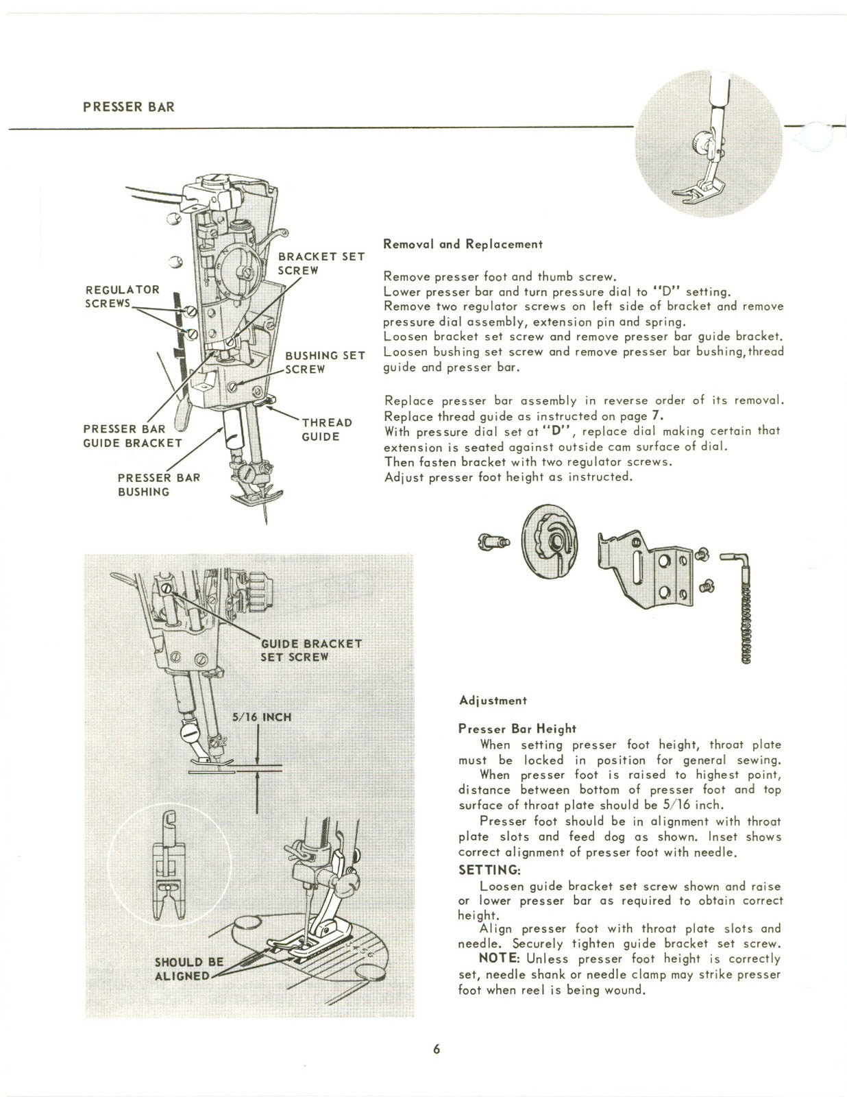 SINGER 600 603 Sewing Machine Service Manual - STEEL WIRE BOUND - TOUGH COVERS