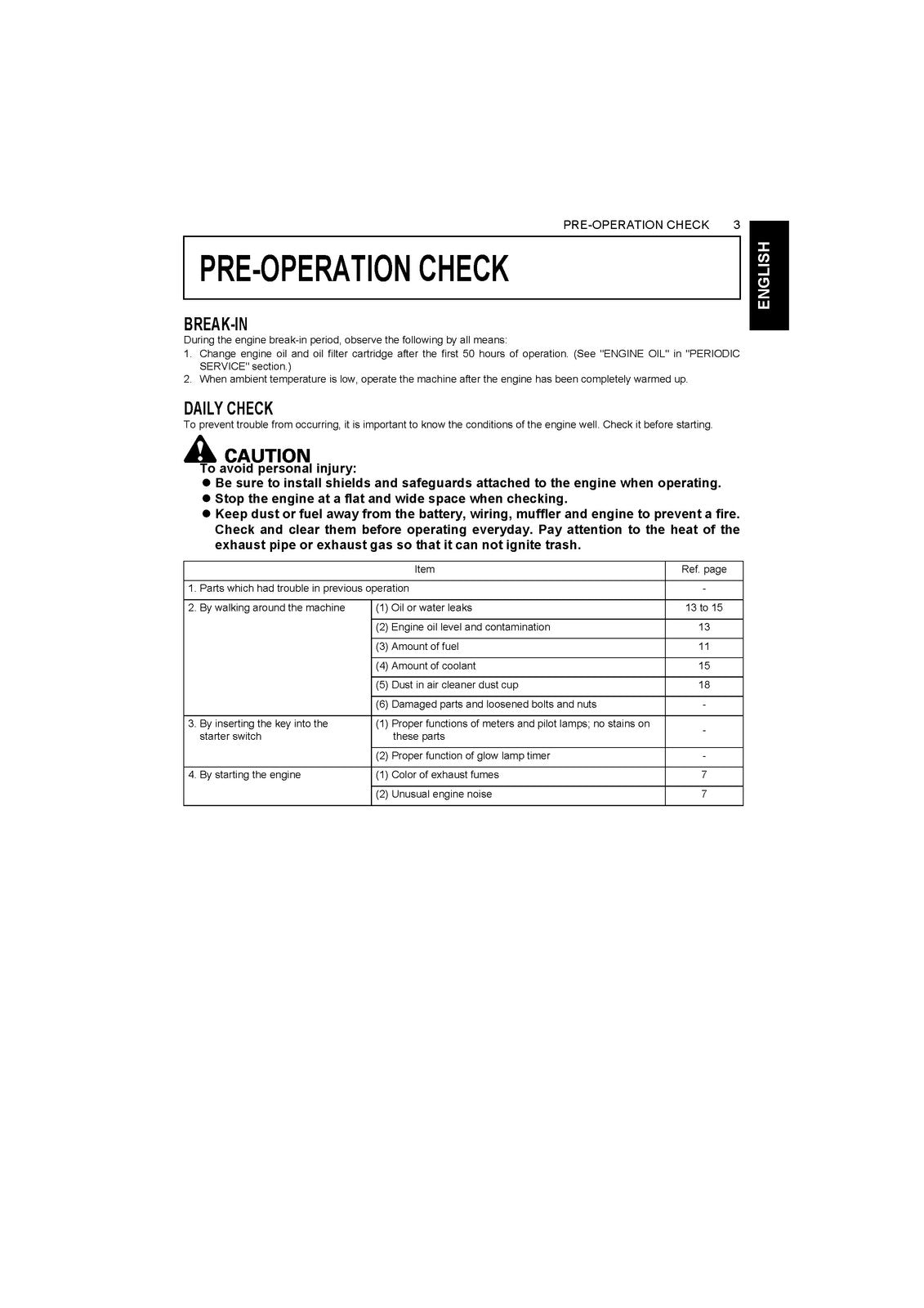 KUBOTA Super Mini Series Engine Operators Manual - WIRE BOUND - TOUGH COVERS