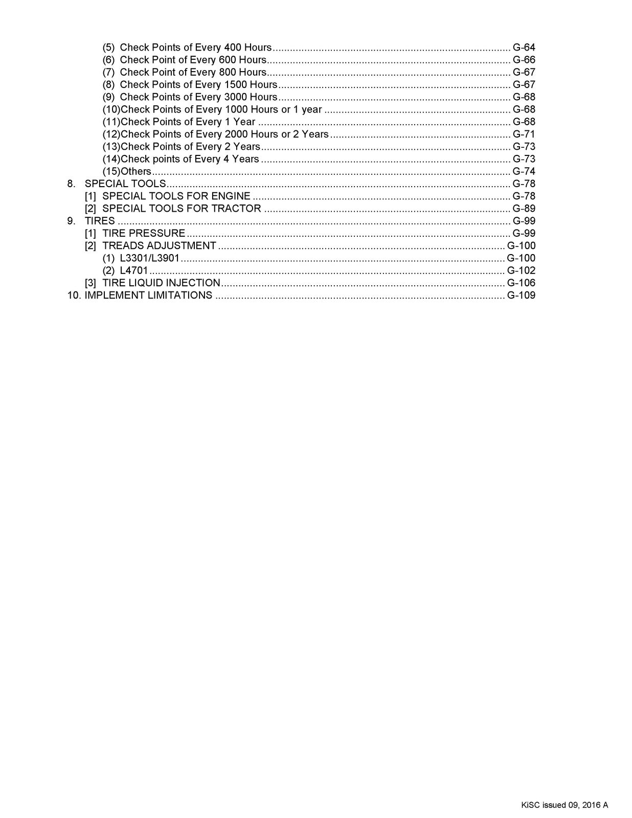 KUBOTA L3301 L3901 L4701 Workshop & Operators Manual BUNDLE - WIRE BOUND