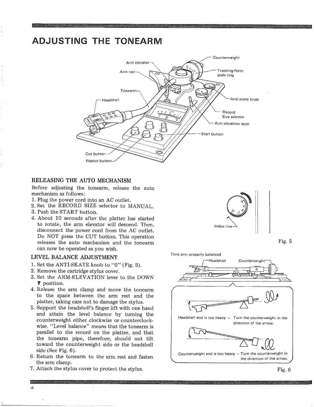 PIONEER PL-560 Turntable User Manual - STEEL WIRE BOUND - PROTECTIVE COVERS