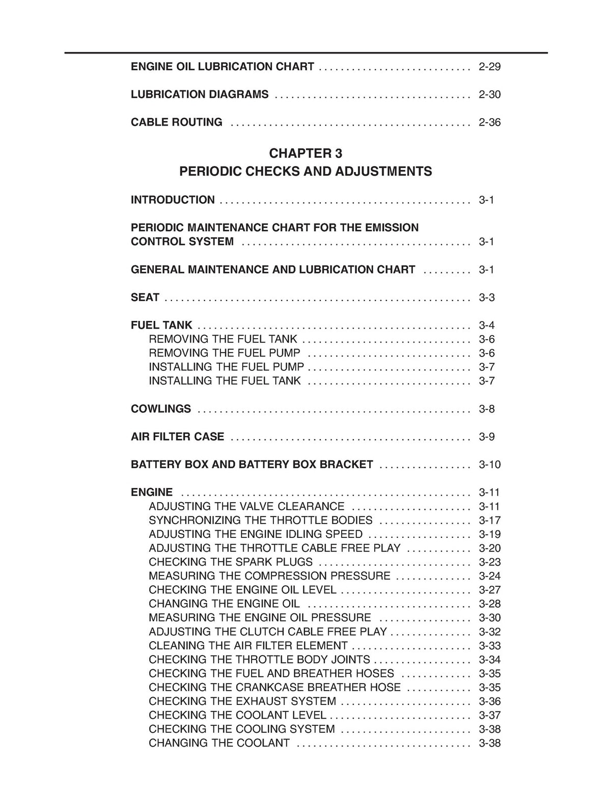 YAMAHA FZ6-SS FZ6-SSC Service Manual 2003 - BOUND - COVERS - XL FOLDOUT PAGES
