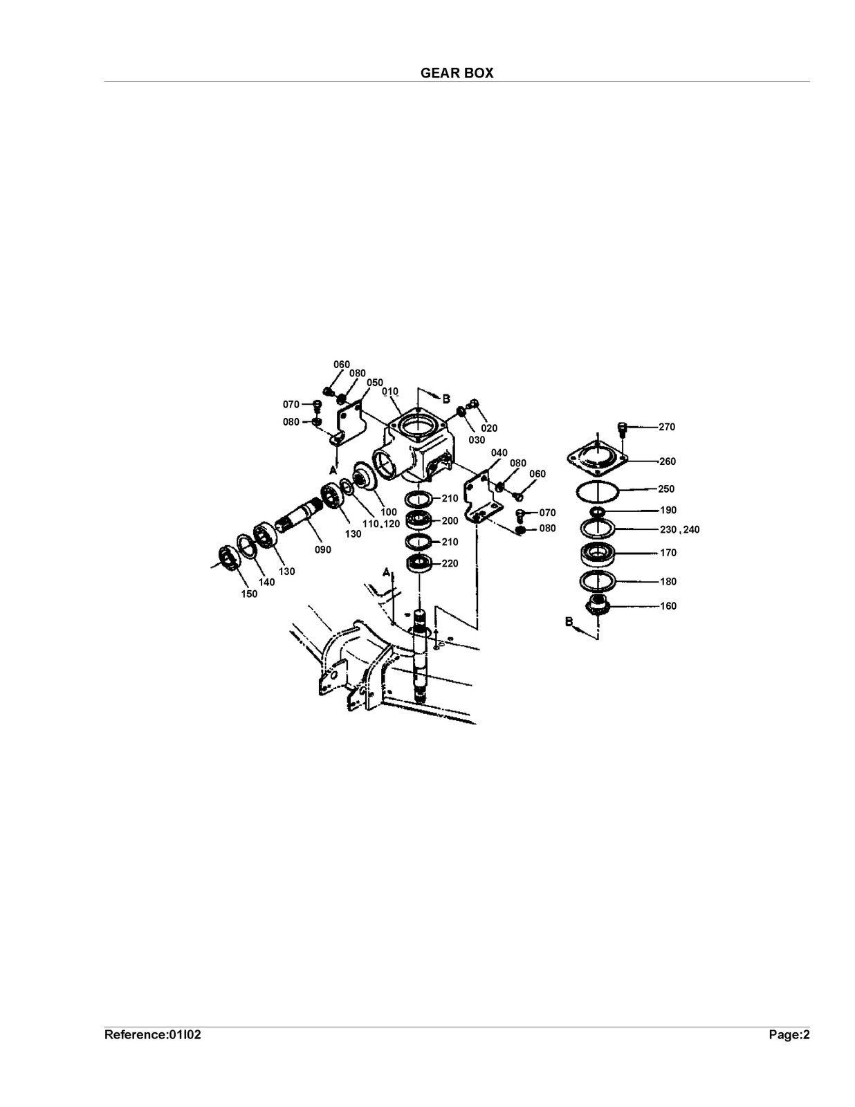 KUBOTA RC40-G Parts Manual - STEEL WIRE BOUND - PROTECTIVE COVERS