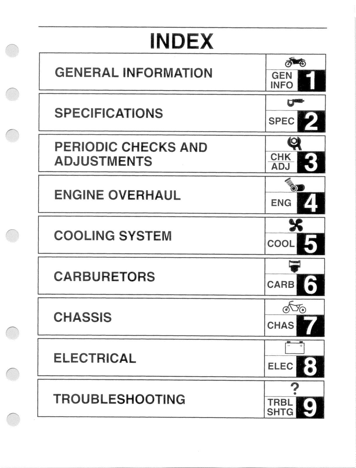 YAMAHA YZF-R6 1999 2000 2001 2002 Motorcycle Service Manual - WIRE BOUND