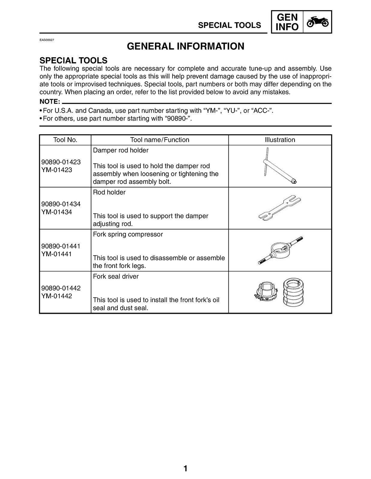 YAMAHA YZF-R6T YZF-R6TC Supplementary Service Manual 2005, FOLDOUTS