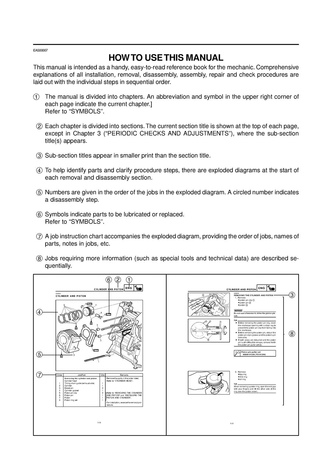 YAMAHA YW125Y Zuma 125 Motorcycle Service Manual 2009, BOUND, COVERS, FOLDOUTS