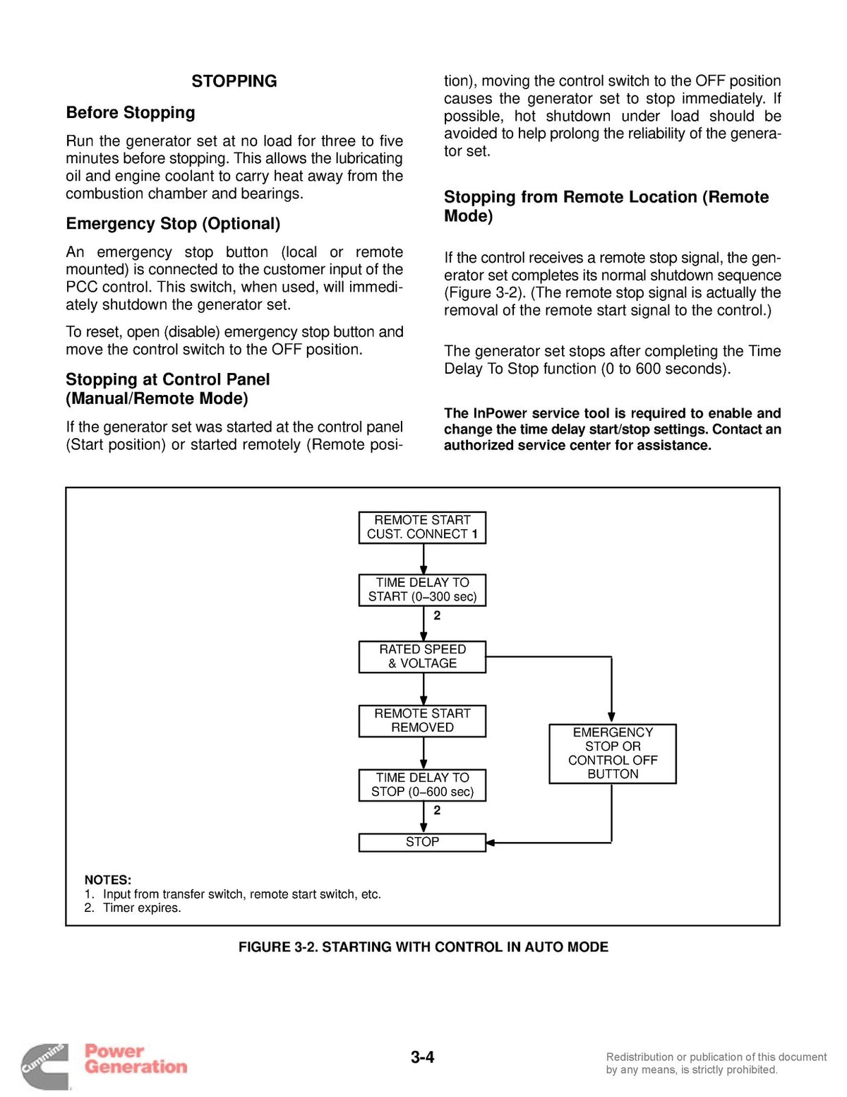ONAN GGDB GenSet Operators Manual With PowerCommand Control 2005 - WIRE BOUND