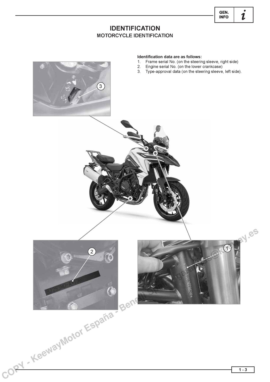 BENELLI TRK 702 702 X Workshop Manual - STEEL WIRE BOUND - PROTECTIVE COVERS