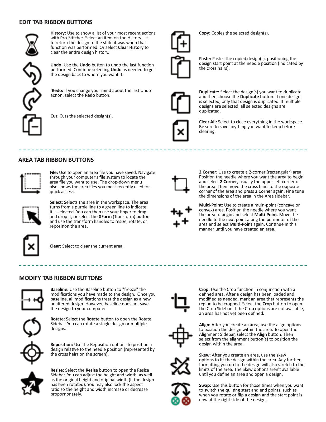 HANDI QUILTER Pro-Stitcher Premium User Reference Guide - WIRE BOUND - COVERS