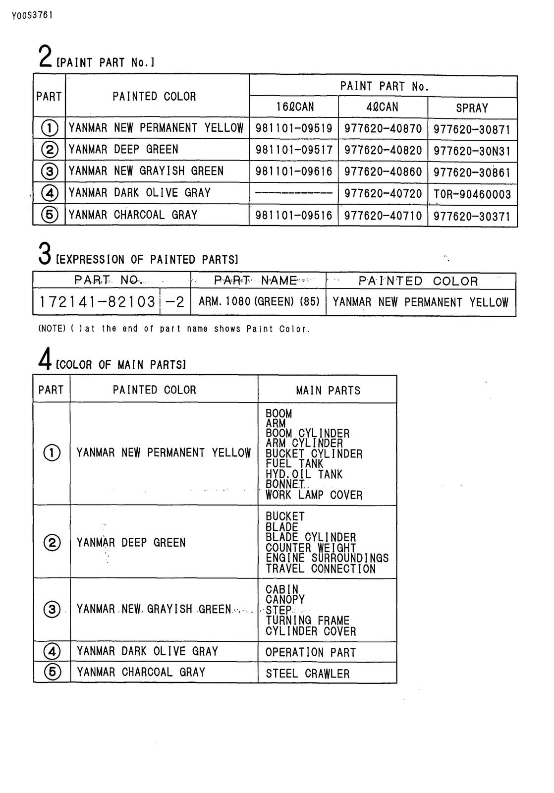 YANMAR B22-2B Excavator Parts Catalog Manual 2012 - WIRE BOUND - TOUGH COVERS