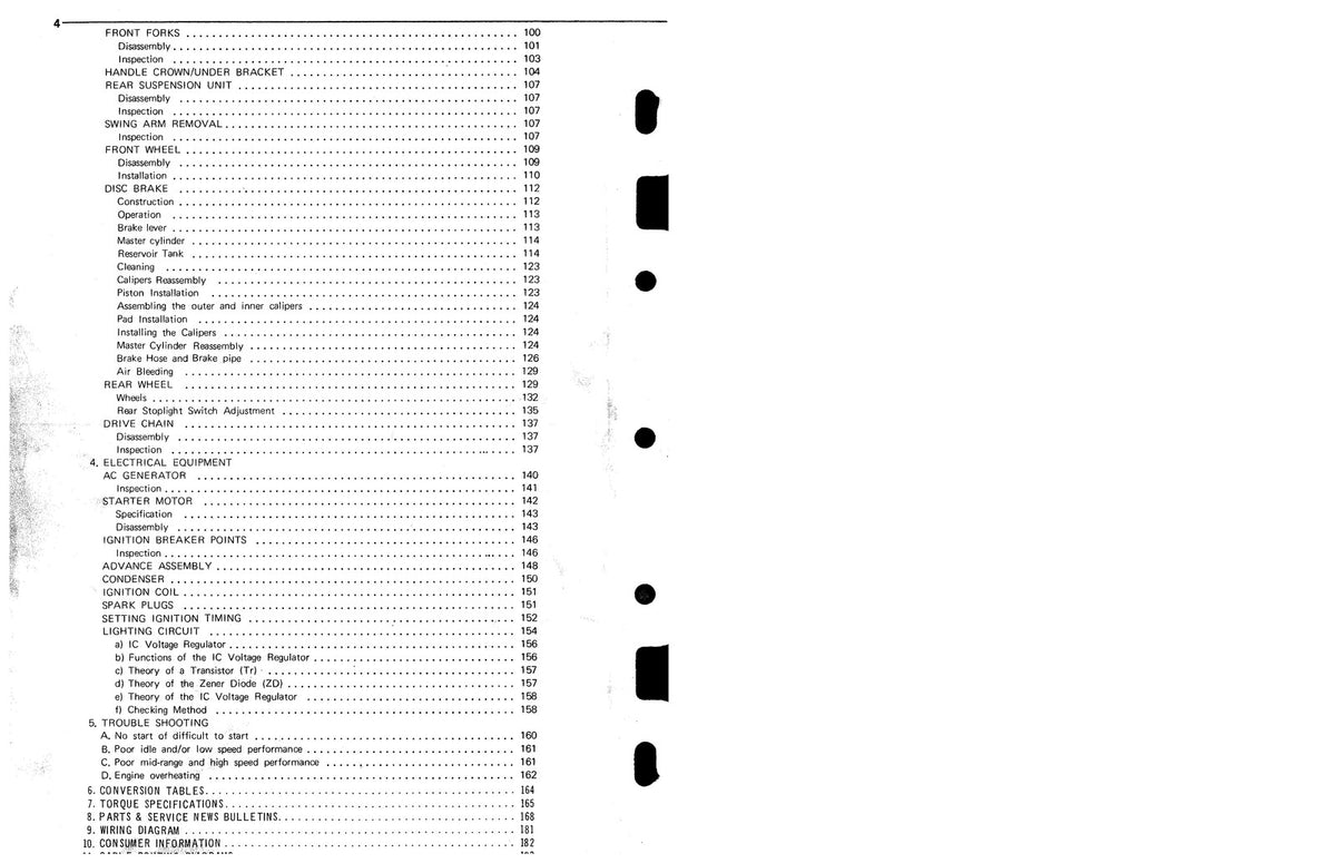 YAMAHA TX500 TX500A Service Manual - STEEL WIRE BOUND - PROTECTIVE COVERS