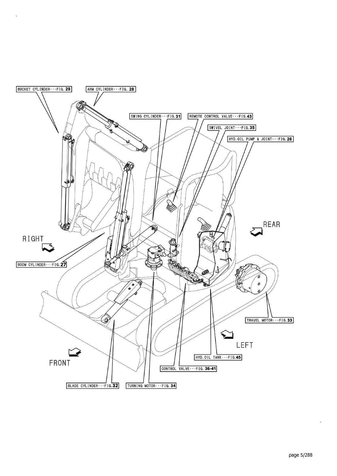YANMAR ViO50U Crawler Excavator Parts Catalog Manual - WIRE BOUND - TOUGH COVERS