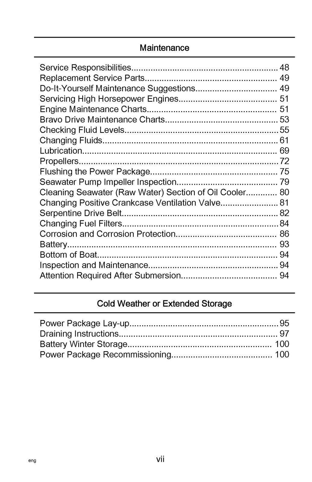 MERCURY RACING HP565 Bravo Sterndrive Owners Manual - WIRE BOUND - TOUGH COVERS