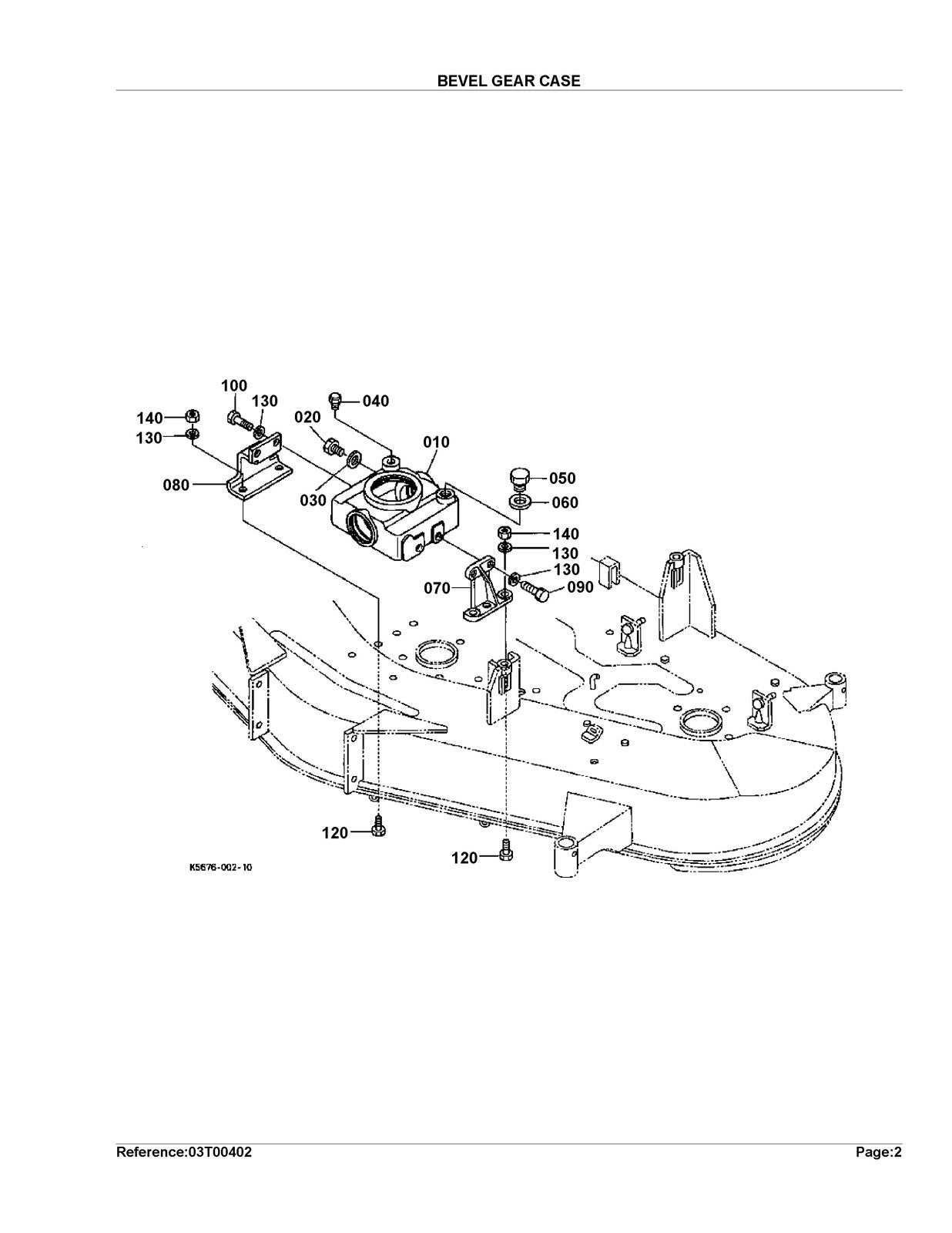 KUBOTA RCK72-28Z Parts Manual - STEEL WIRE BOUND - PROTECTIVE COVERS