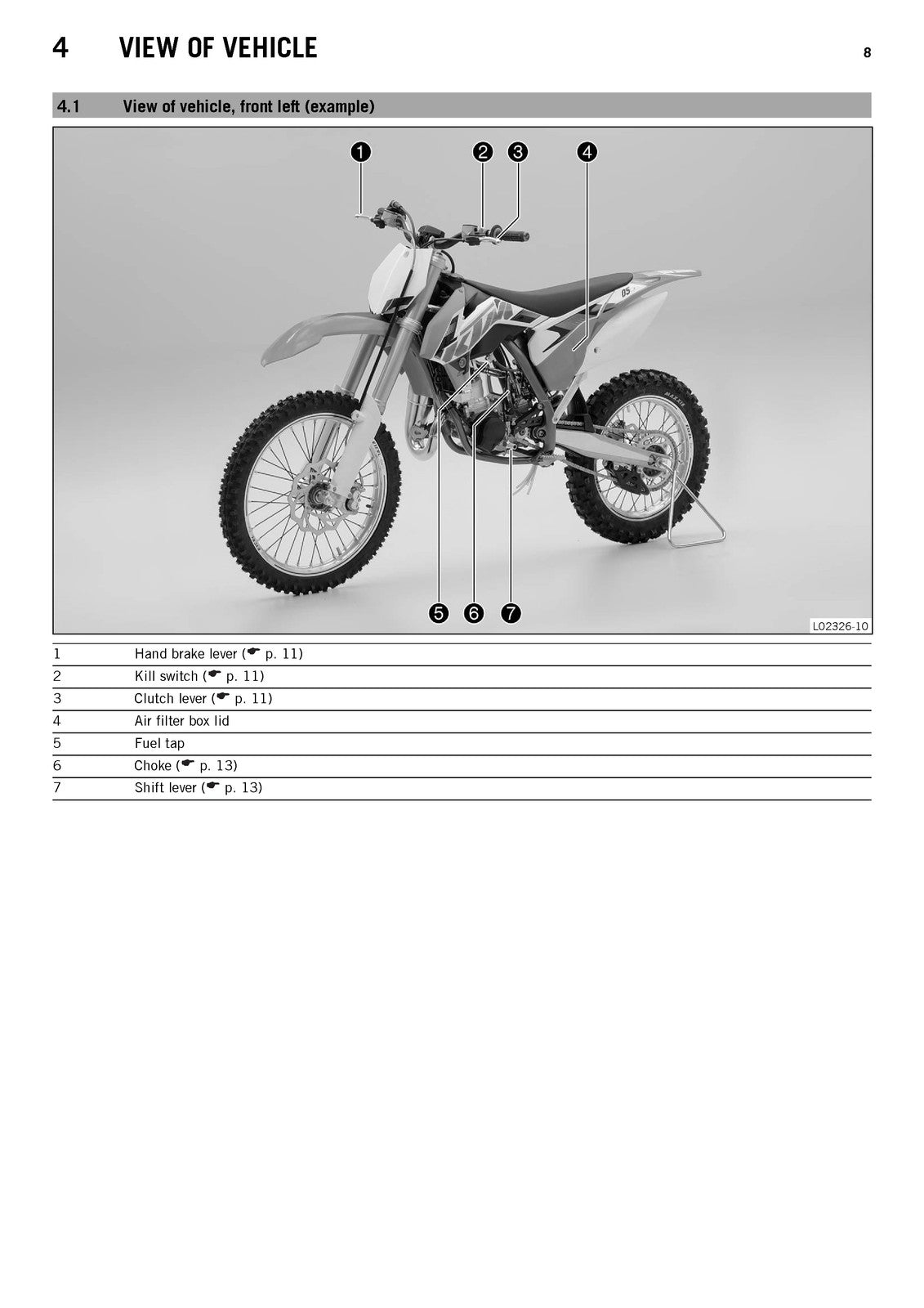 KTM 85 SX 1916 1714 Owners Manual 2015 - STEEL WIRE BOUND - PROTECTIVE COVERS