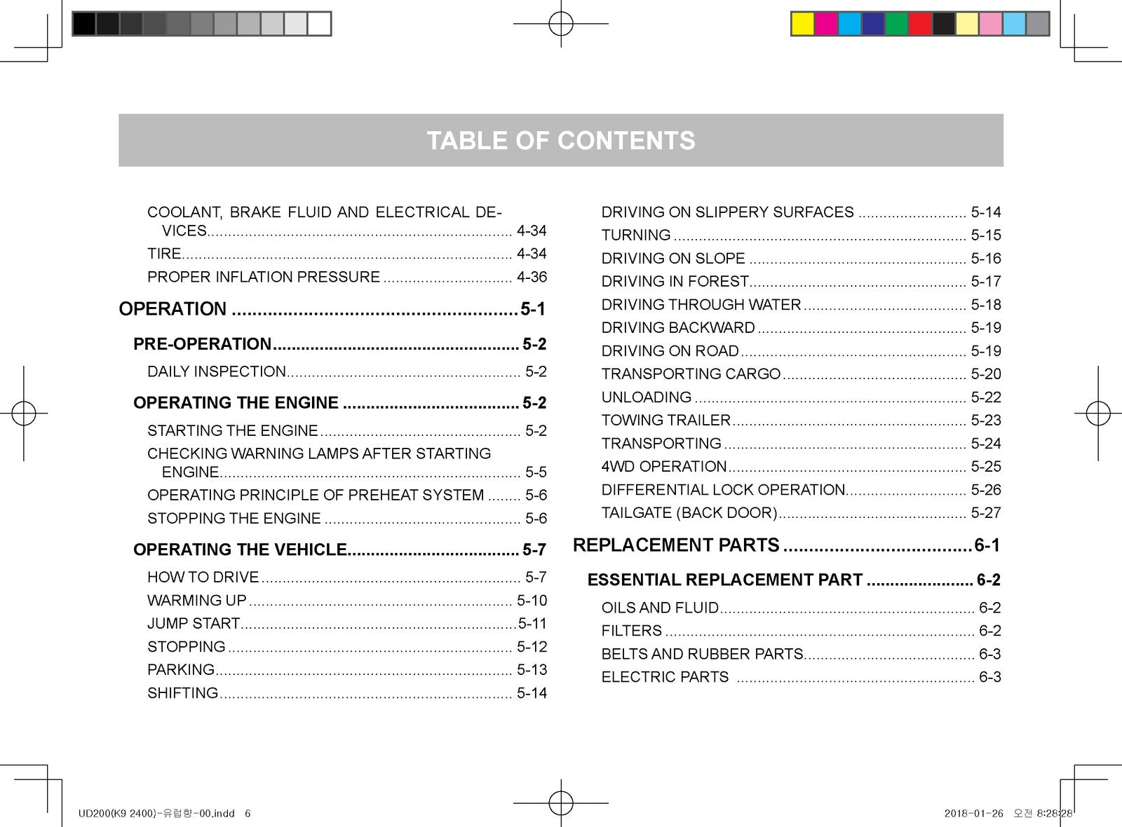 KIOTI K9 2400 Utility Vehicle Owners Manual - STEEL WIRE BOUND - TOUGH COVERS