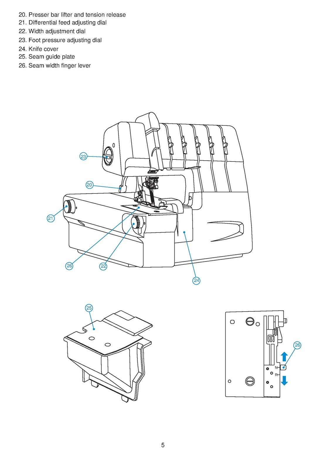 BABY LOCK Combination Overlock Chain Stitch Cover Stitch Instruction Manual