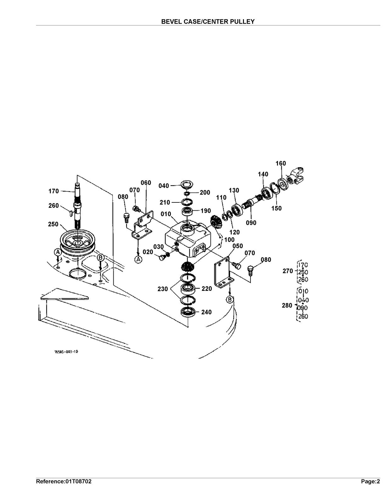 KUBOTA RC54-F19 Parts Manual - STEEL WIRE BOUND - PROTECTIVE COVERS