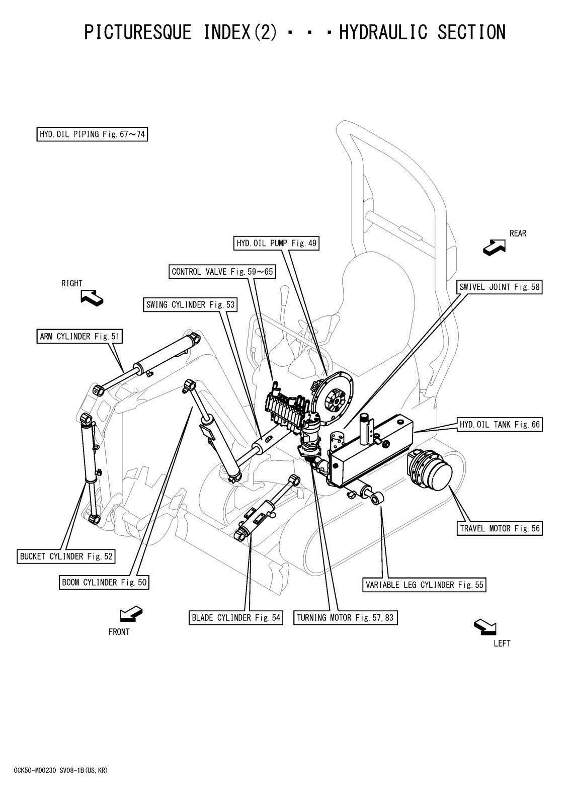 YANMAR SV08-1B Excavator Parts Catalog Manual 2017 - WIRE BOUND - TOUGH COVERS