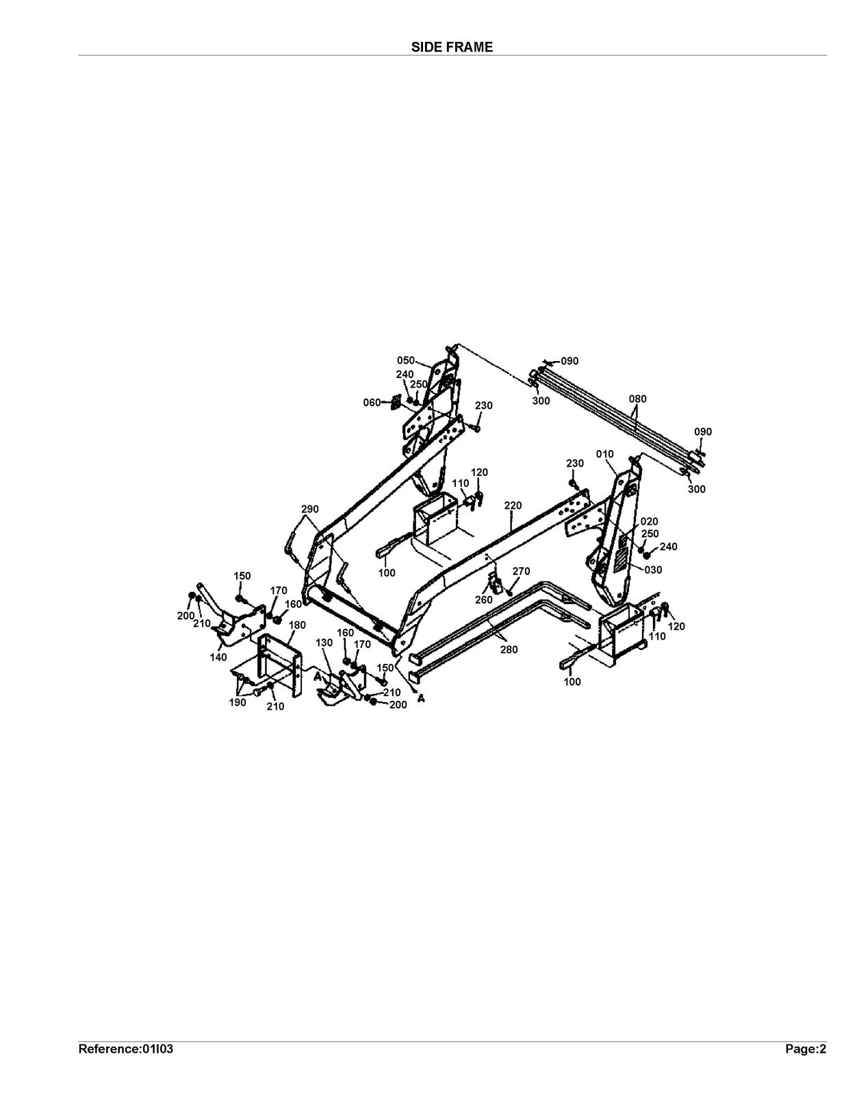 KUBOTA BF400G Loader Illustrated Parts List Manual - WIRE BOUND - TOUGH COVERS