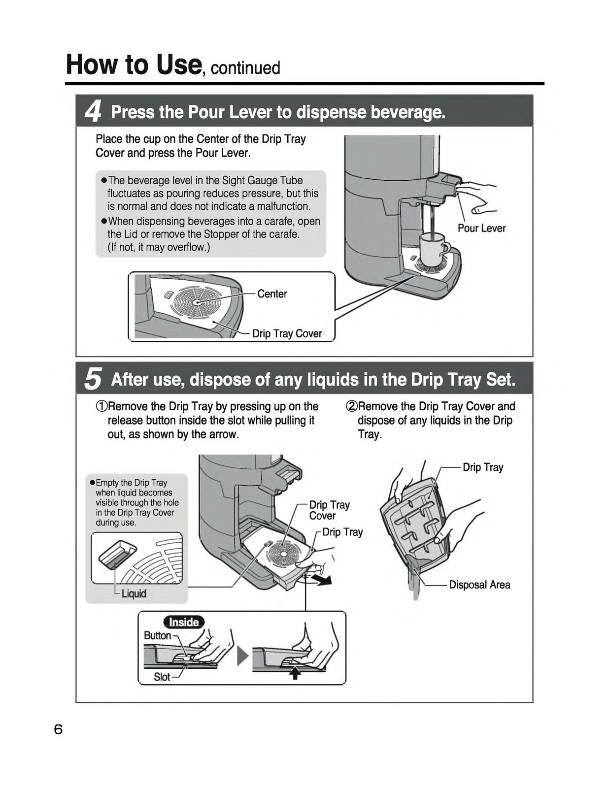 ZOJIRUSHI SY-BA60 60N Thermal Gravity Pot Operating Instructions Manual - BOUND