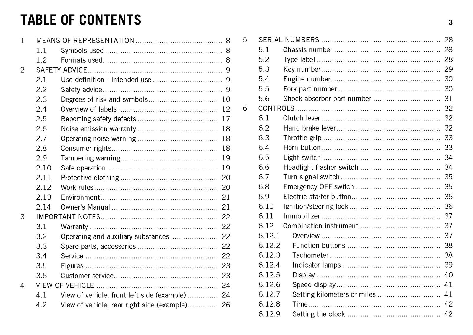 KTM 990 Adventure Baja Owners Manual 2013 - STEEL WIRE BOUND - PROTECTIVE COVERS