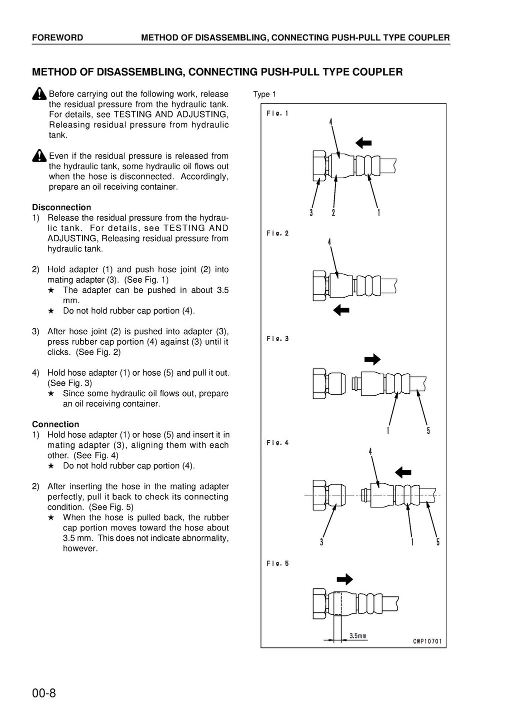 KOMATSU PC200-7 PC20LC-7 SN 200001Up SHOP MANUAL - BOUND - COVERS - XL FOLDOUTS