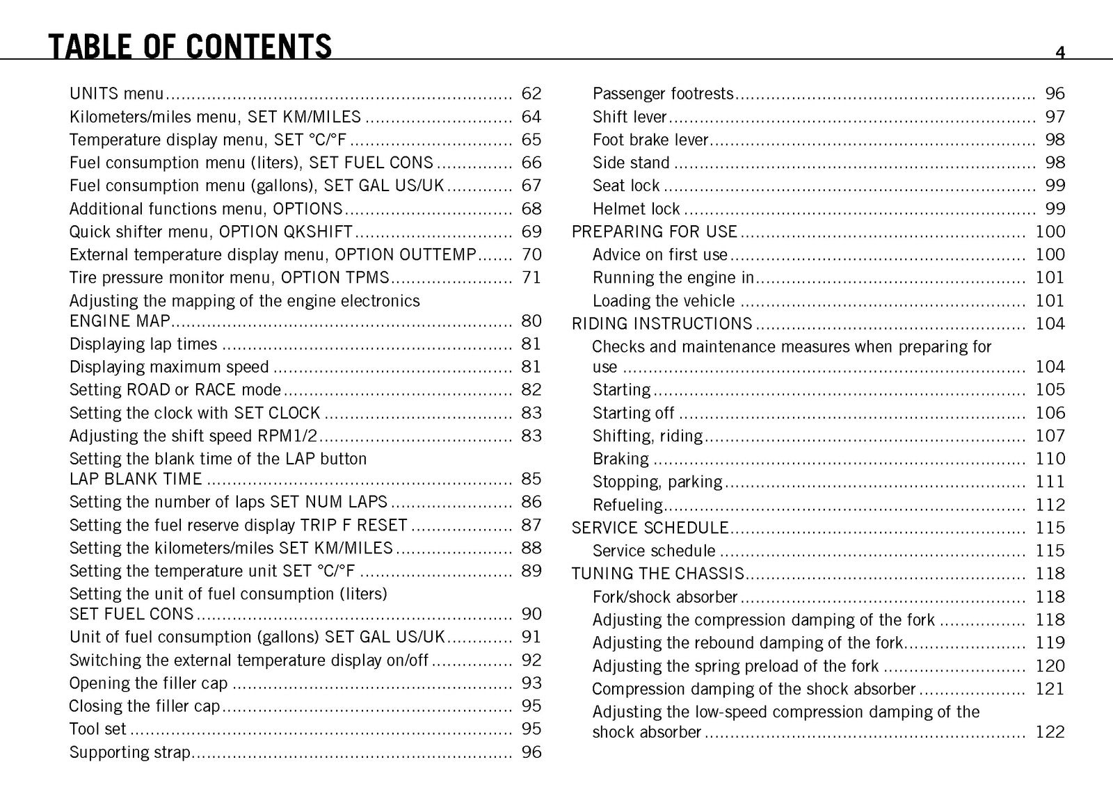 KTM 1190 RC8 R EU UK FR JP Motorcycle Owners Manual 2012 - WIRE BOUND - COVERS
