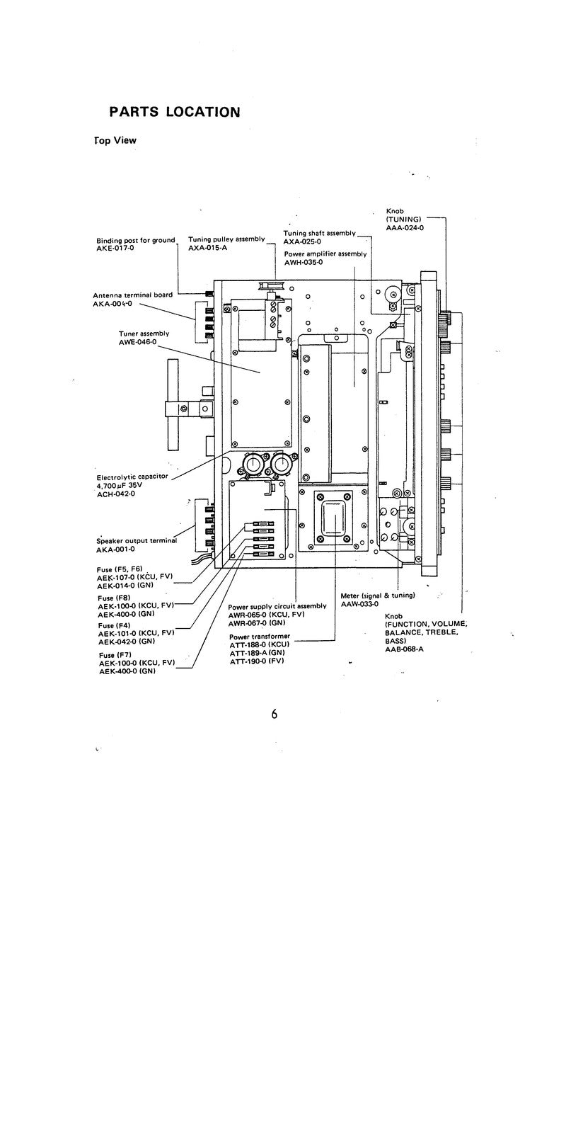 PIONEER SX-535 AM FM Stereo Receiver Service Manual - WIRE BOUND - TOUGH COVERS