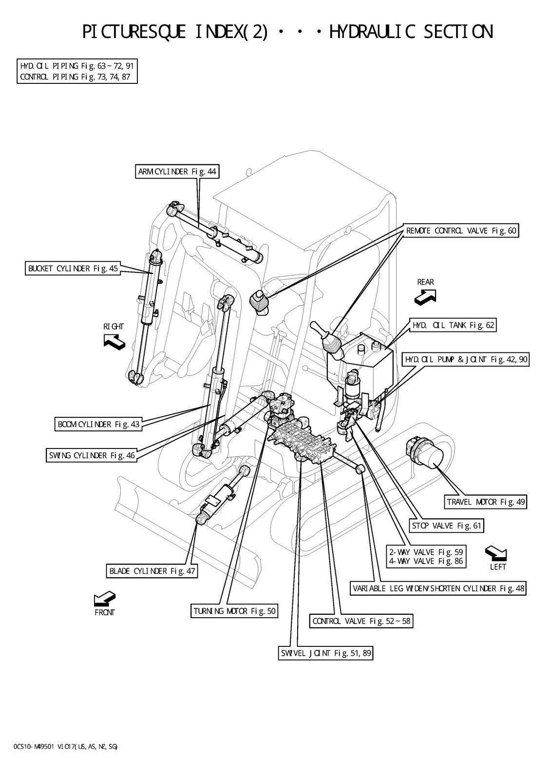 YANMAR ViO17 Excavator Parts Catalog Manual - STEEL WIRE BOUND - TOUGH COVERS