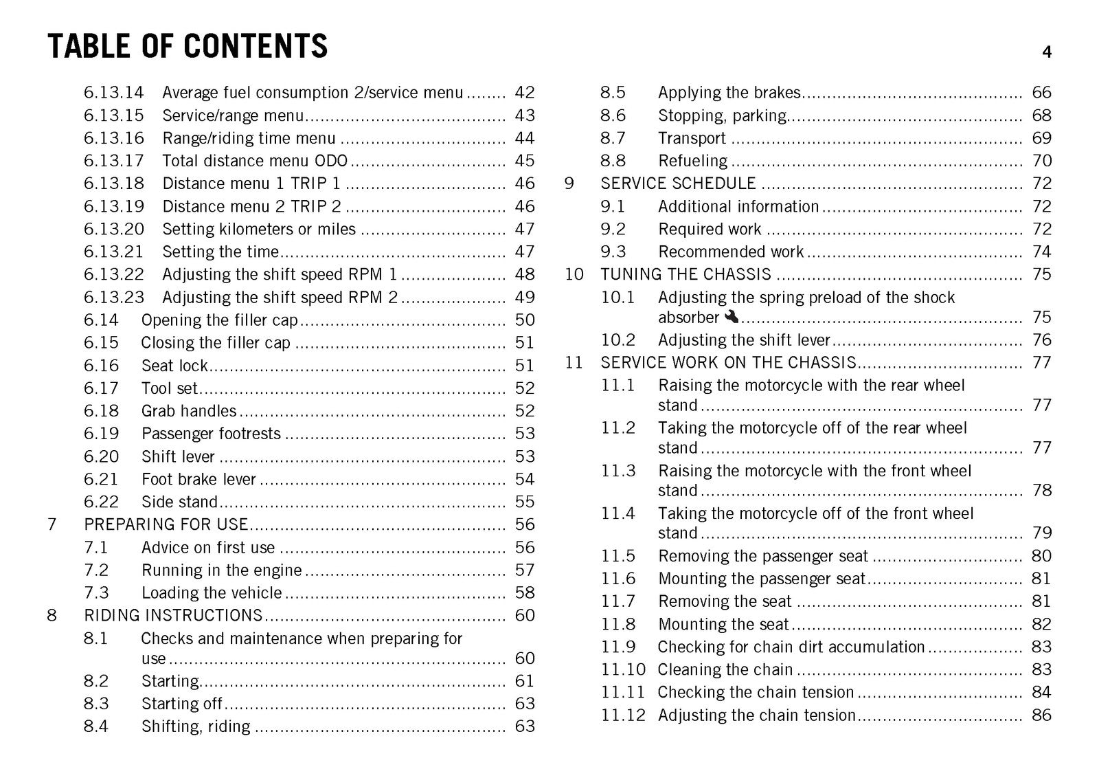 KTM 125 Duke 200 Duke Owners Manual 2016 - STEEL WIRE BOUND - PROTECTIVE COVERS
