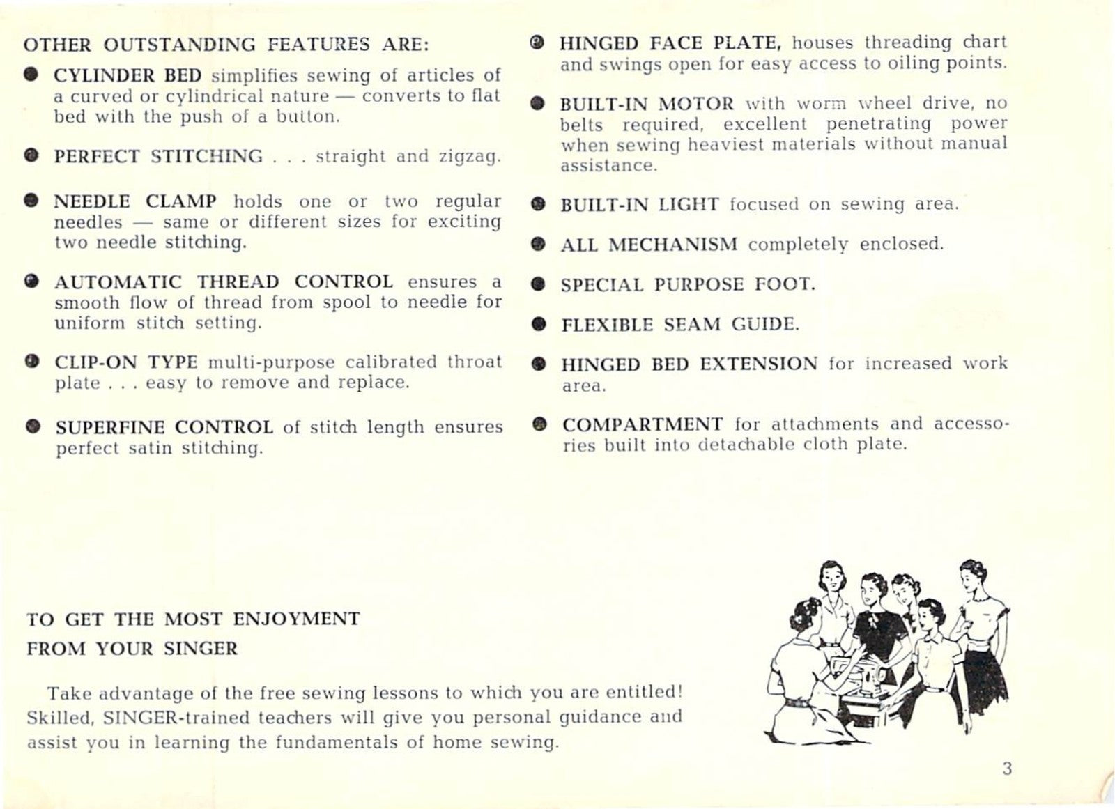 SINGER 431 Convertible Slant-O-Matic Instruction Manual - WIRE BOUND - COVERS
