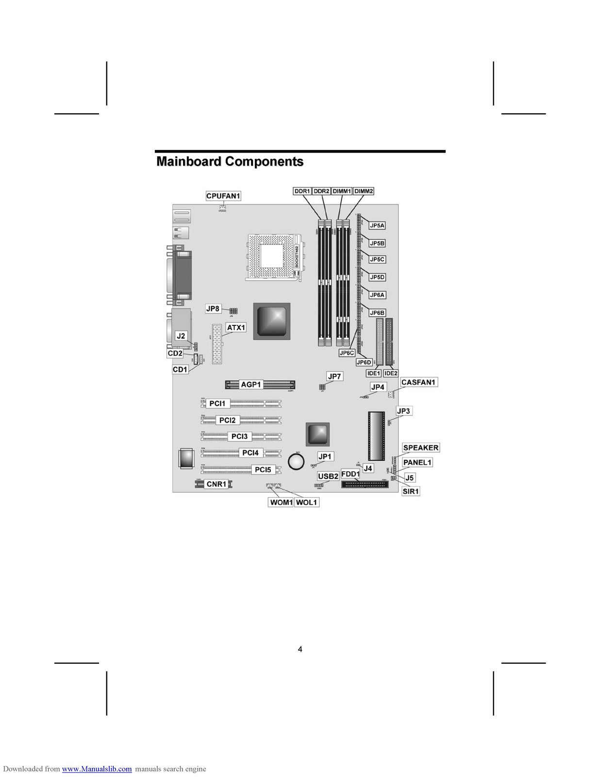 MERCURY KOB KT266A FDSX Motherboard User Manual - WIRE BOUND - TOUGH COVERS