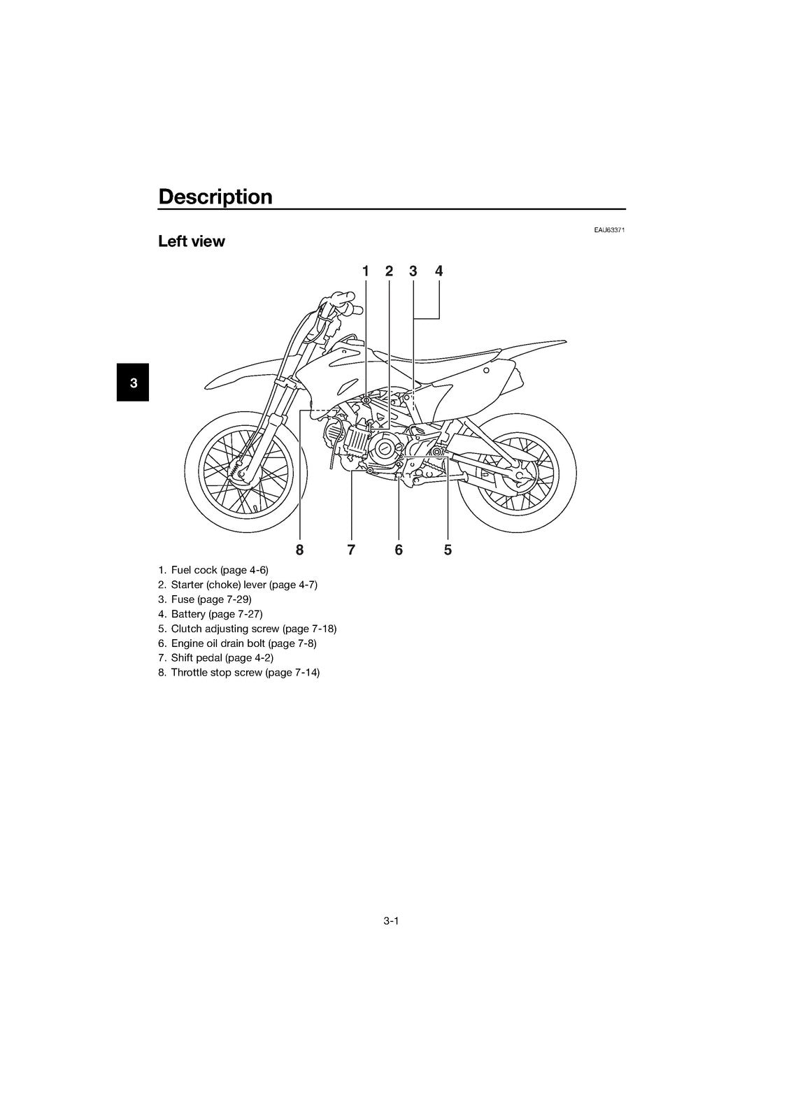 YAMAHA TT-R110E TT-R110EP Motorcycle Owners Manual 2022 - WIRE BOUND - COVERS