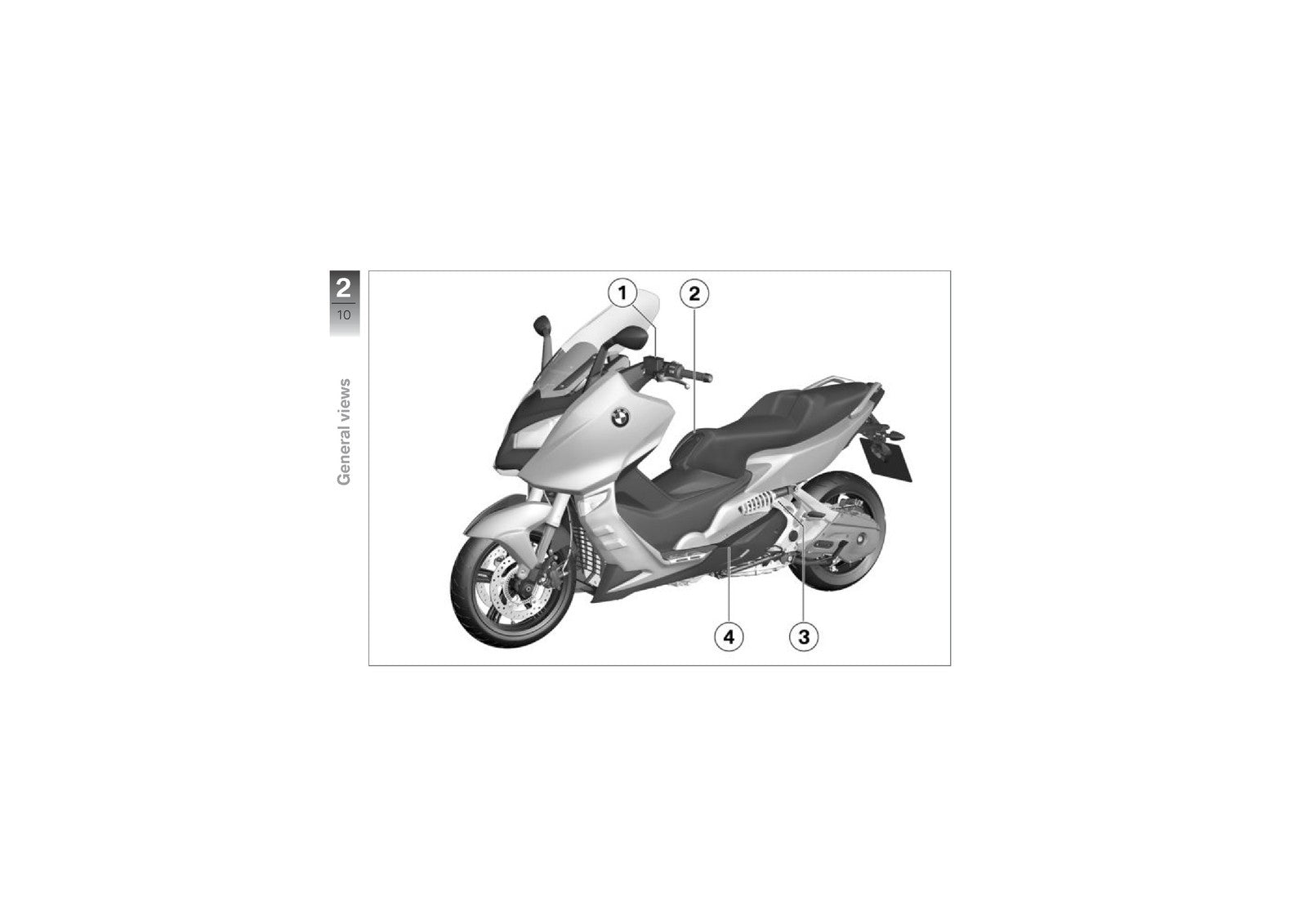 BMW C600 Sport Maxi-Scooter Riders Manual EU Model - WIRE BOUND - TOUGH COVERS