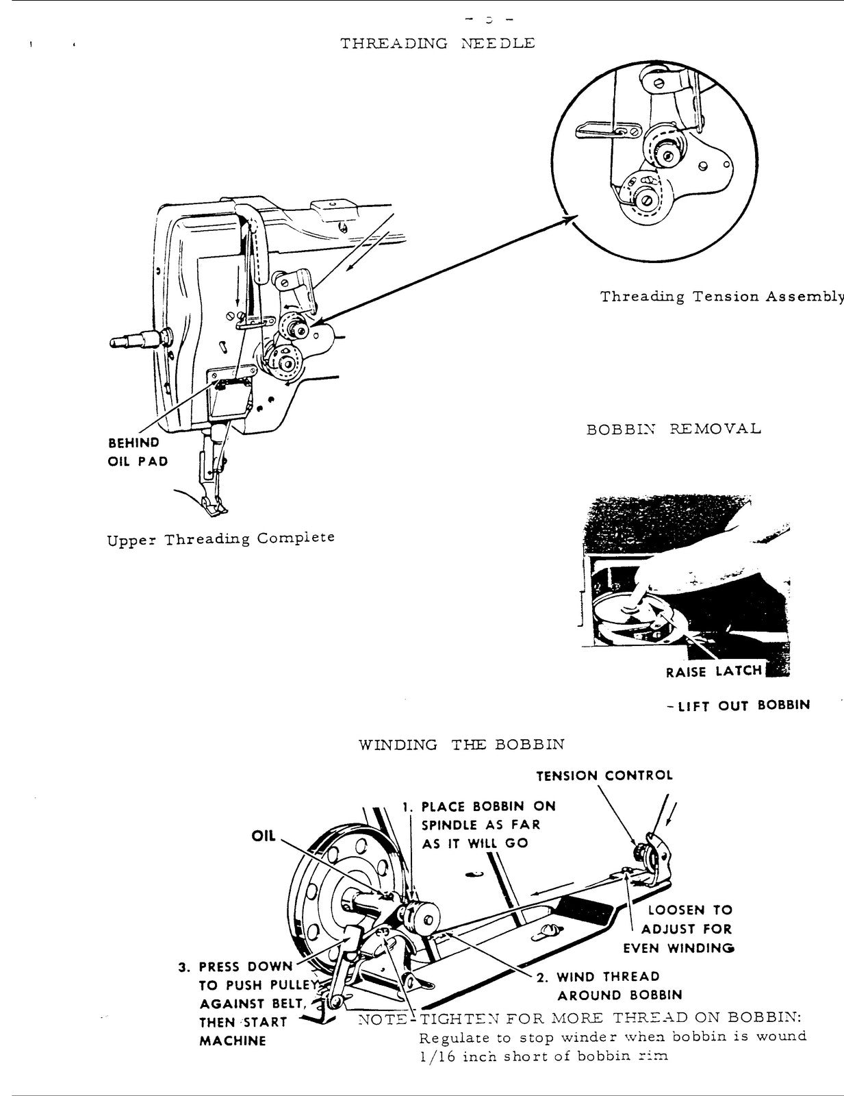 SINGER 211W155 Sewing Machine Service Manual - STEEL WIRE BOUND - TOUGH COVERS