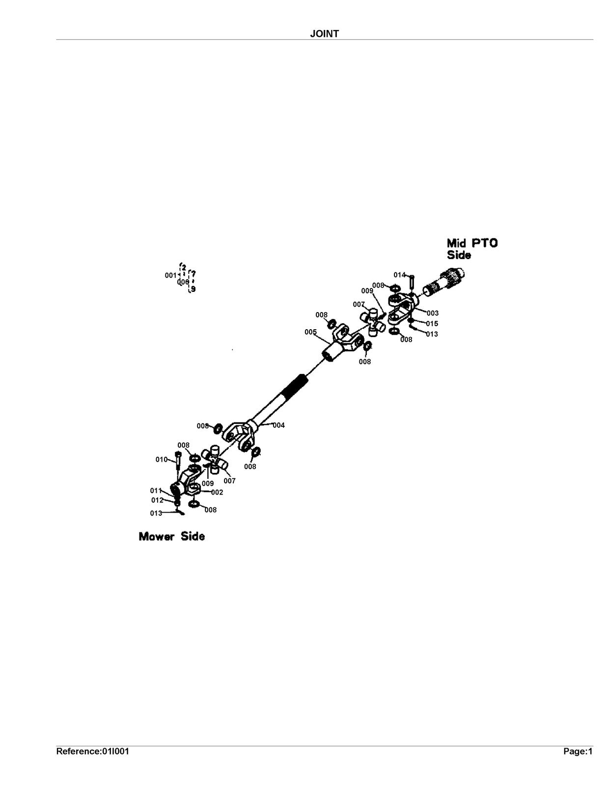 KUBOTA RC60-72H Parts Manual - STEEL WIRE BOUND - PROTECTIVE COVERS