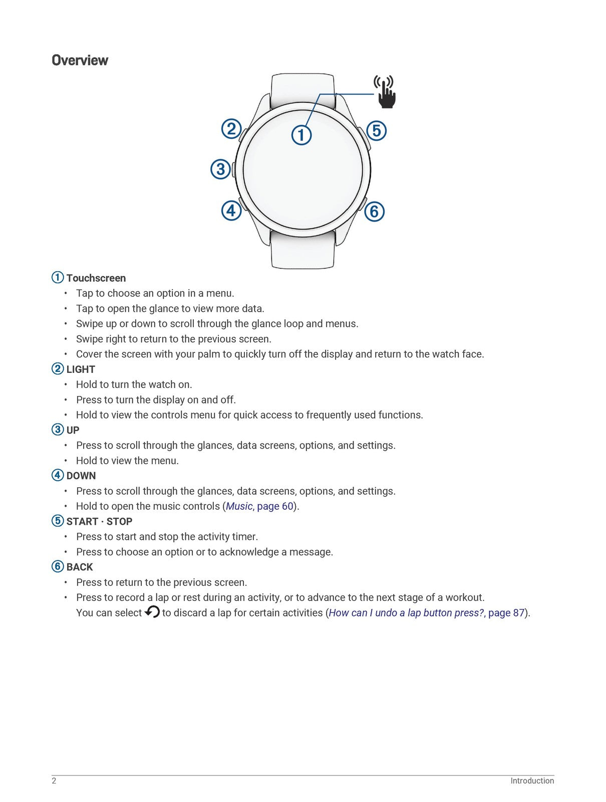 GARMIN Forerunner 165 Series Watch Owners Manual 2024 - WIRE BOUND - COVERS