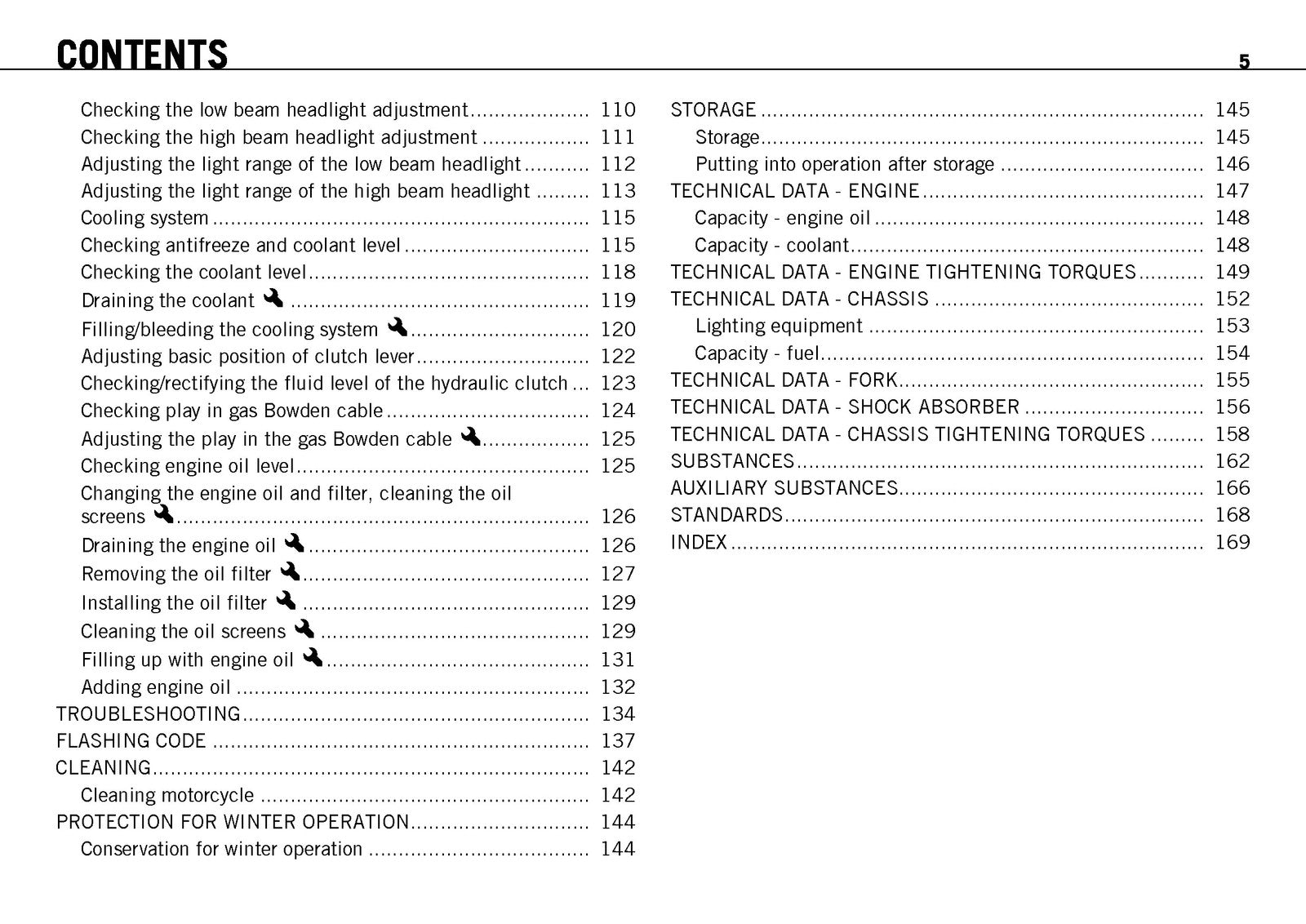 KTM 690 Duke EU AUS UK JP Owners Manual 2009 - STEEL WIRE BOUND - TOUGH COVERS