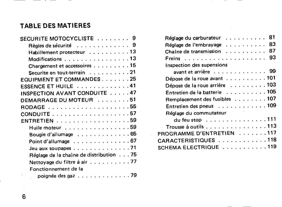 HONDA XL100S Owners Manual 1980 - BOUND - COVERS - XL FOLDOUT PAGES