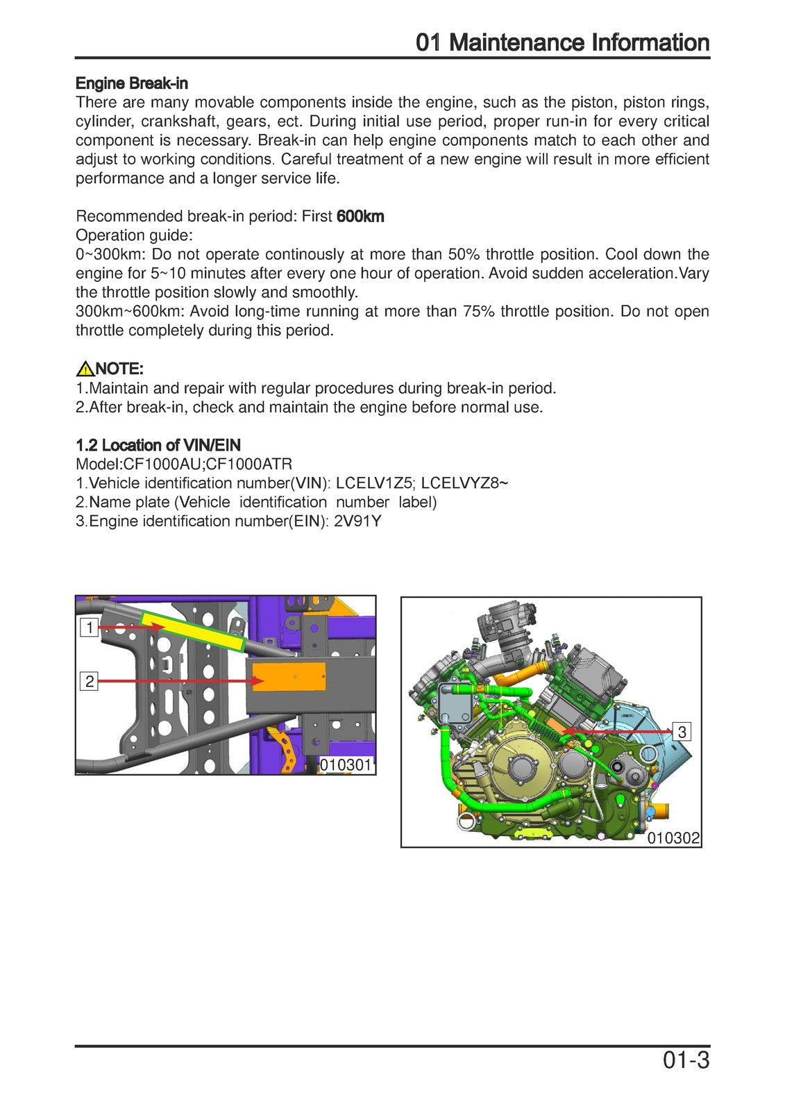 CFMOTO CForce 1000 CF1000AU CF1000ATR Service Manual 2018, FOLDOUTS